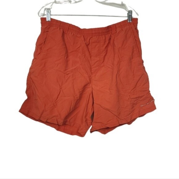 Columbia Omni Shade Orange PFG Swim Shorts L - Picture 1 of 6